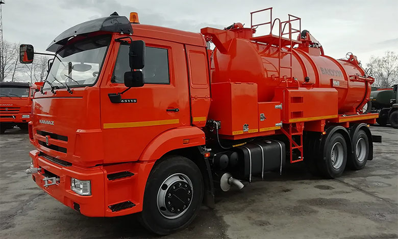 Илосос КАМАЗ 65115 для откачки канализации