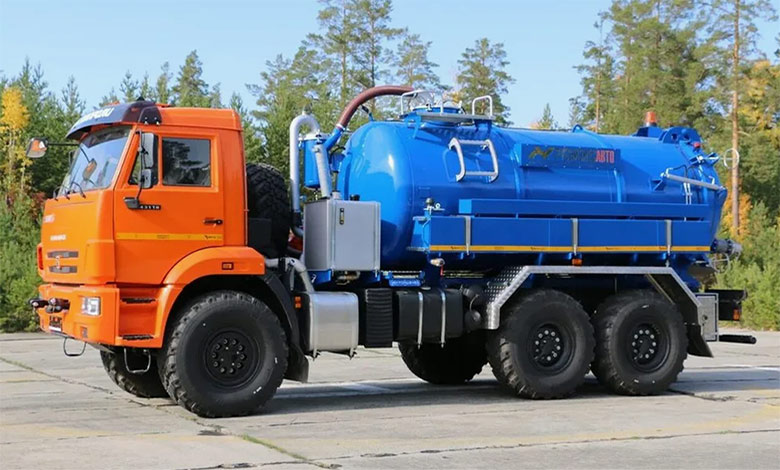 Илосос КАМАЗ 43118 для откачки канализации